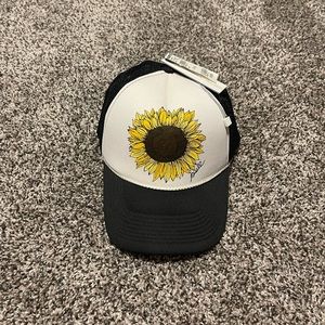 o’neill sunflower trucker hat